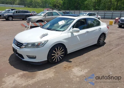 2013 Honda Accord Ex-L V-6 from USA, damaged, VIN 1HGCR3F84DA004183